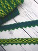 Vihreä koristehapsunauha 3 cm